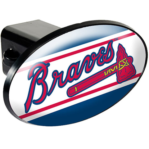 Atlanta Braves Oval Hitch Cover
