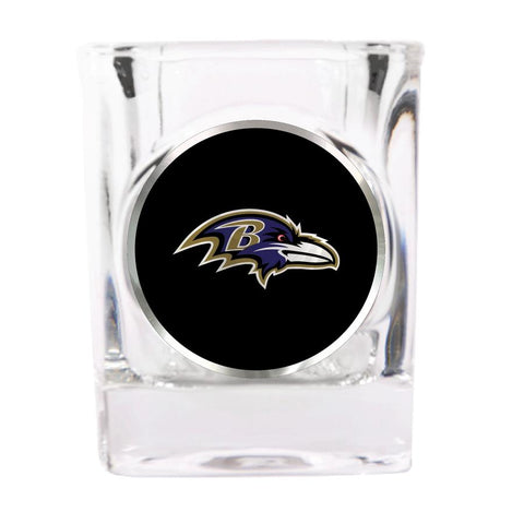 Baltimore Ravens Square Shot Glass