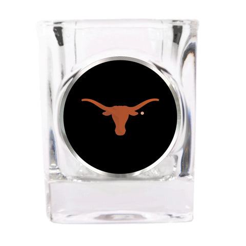 Texas Longhorns Square Shot Glass