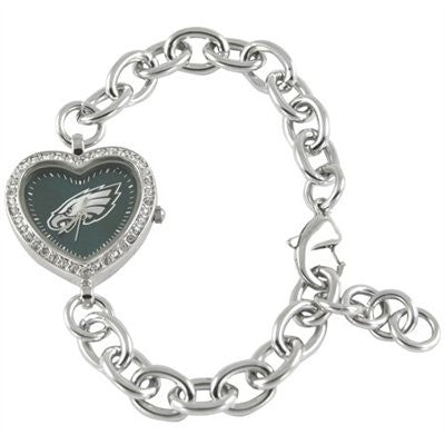 Philadelphia Eagles Heart Chain Ladies Watch – Fan Treasures