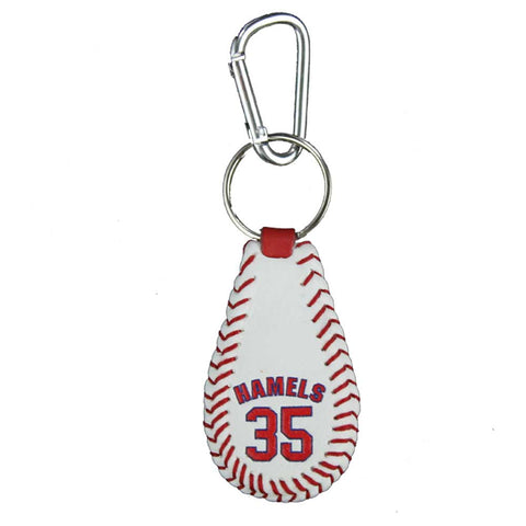 Philadelphia Phillies Cole Hamels Classic Gamewear Key Chain