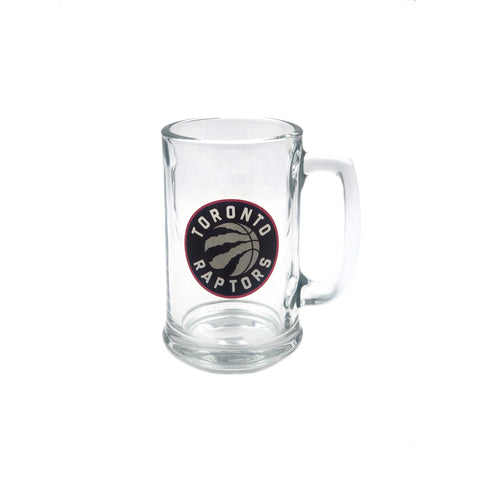 Toronto Raptors 15oz Glass Logo Mug