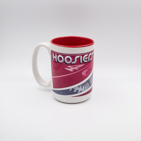 Indiana Hoosiers 15 Oz Two Tone HD Mug