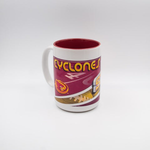 Iowa State Cyclones 15 Oz Two Tone HD Mug