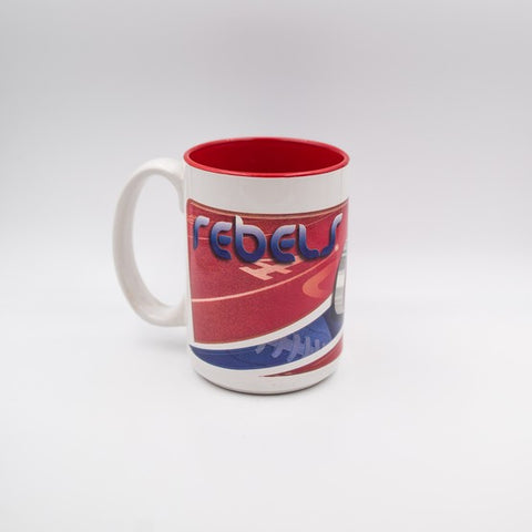 Ole Miss Rebels 15 Oz Two Tone HD Mug
