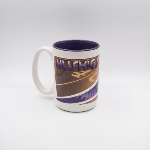 Washington Huskies 15 Oz Two Tone HD Mug