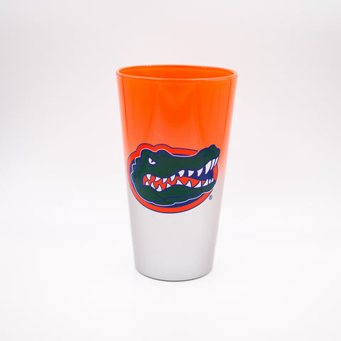 Florida Gators Color Chrome Pint Glass