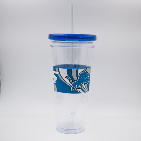 Detroit Lions 24oz PVC Wrap Sip N Go