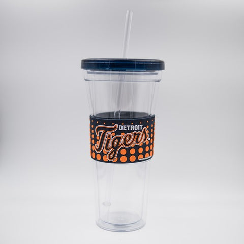 Detroit Tigers 24oz PVC Wrap Sip N Go