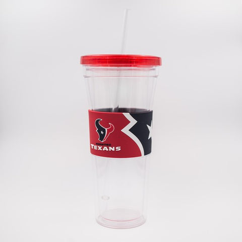 Houston Texans 24oz PVC Wrap Sip N Go