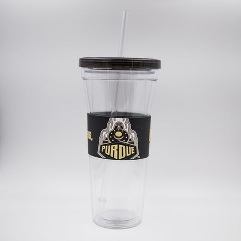 Purdue Boilermakers 24oz PVC Wrap Sip N Go