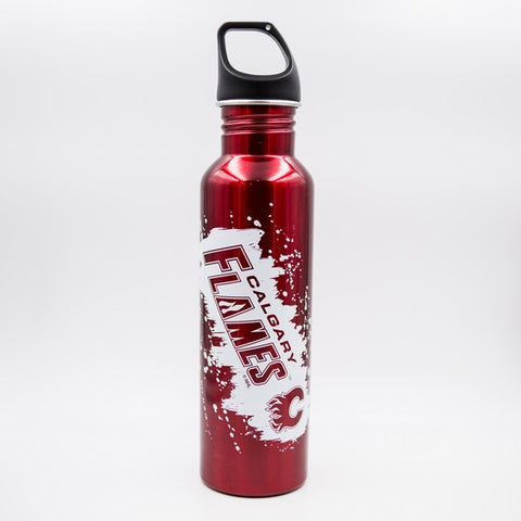 Calgary Flames 26oz SS Color Water Bot