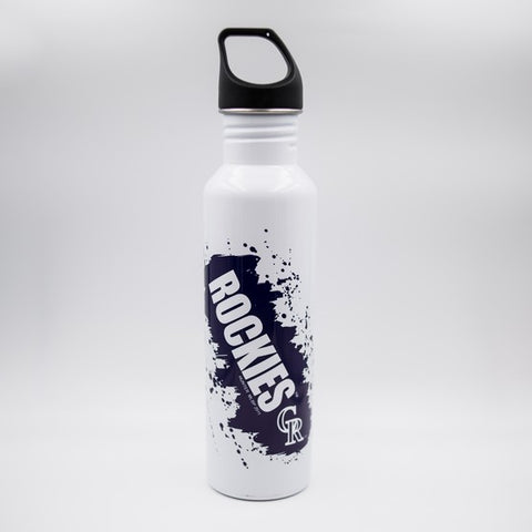 Colorado Rockies 26oz SS Color Water Bot