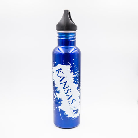 Kansas Jayhawks 26oz SS Color Water Bot
