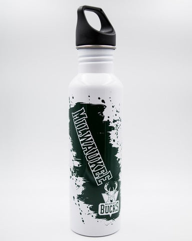 Milwaukee Bucks 26oz SS Color Water Bot