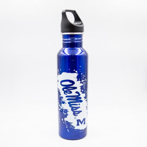 Ole Miss Rebels 26oz SS Color Water Bot