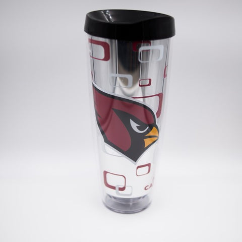 Arizona Cardinals 26oz Tritan Foil Tumbler