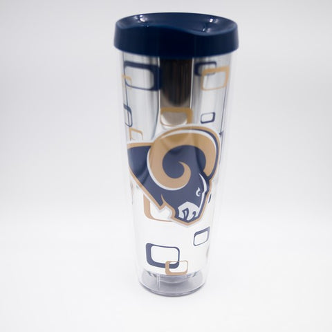 Los Angeles Rams 26oz Tritan Foil Tumbler