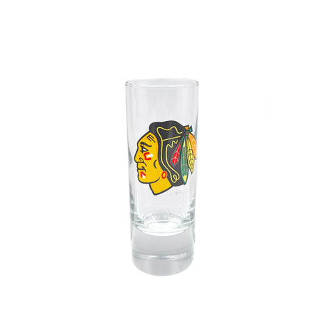 Chicago Blackhawks 2 oz Cordial Shot Glass