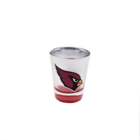 Arizona Cardinals 2oz Mirrored Chrome Shot