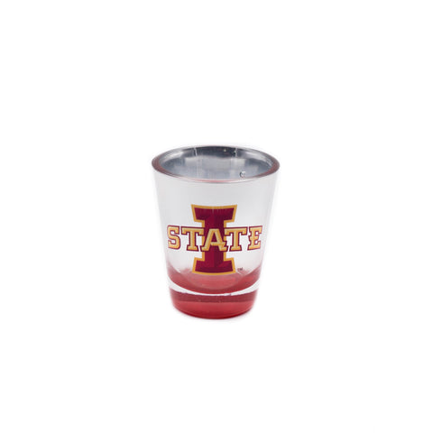 Iowa State Cyclones 2oz Mirrored Chrome Shot