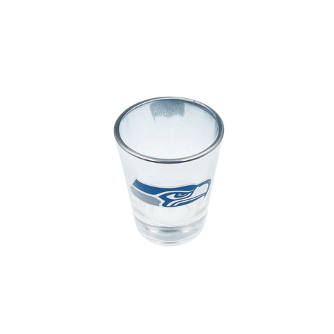 Seattle Seahawks 2oz Mirrored Chrome Shot