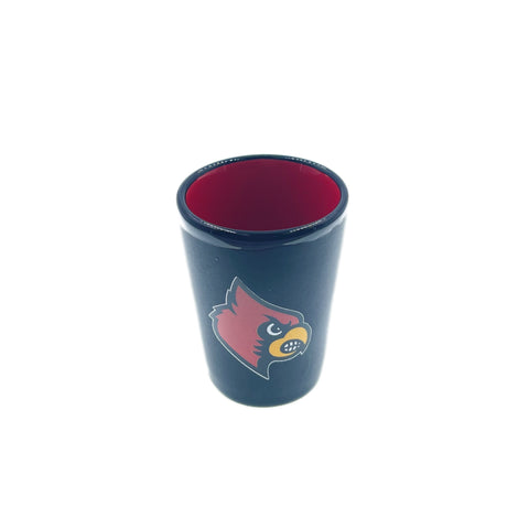 Louisville Cardinals 2 Tone Shot Glass