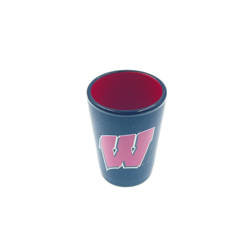 Wisconsin Badgers 2 Tone Shot Glass