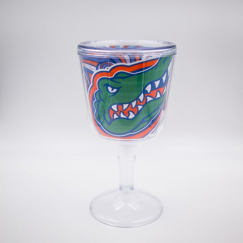 Florida Gators Acrylic Wine Glass