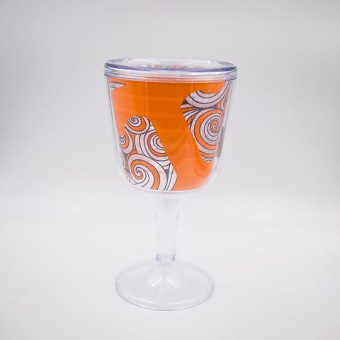 Tennessee Volunteers Acrylic Wine Glass