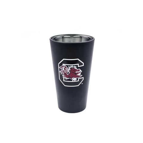 South Carolina Gamecocks Black Matte/Chrome Pint