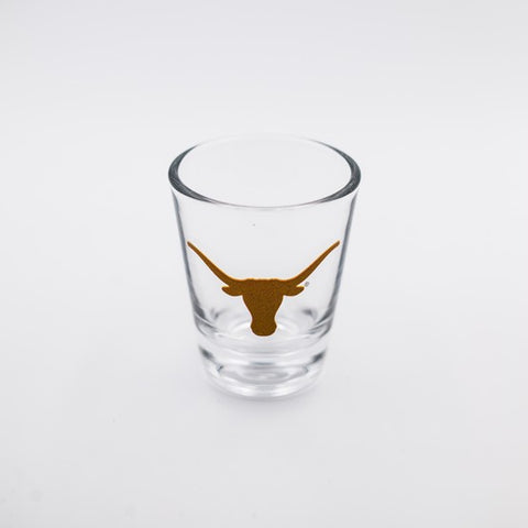 Texas Longhorns Clear Shot Glass