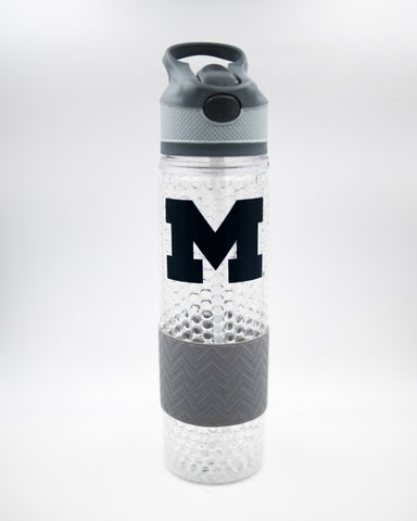 Michigan Wolverines Freezer Tritan Water Bottle