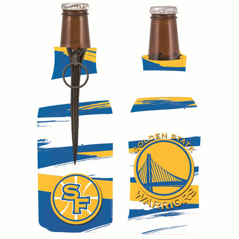 Golden State Warriors PaintBrush Bottle Coolie