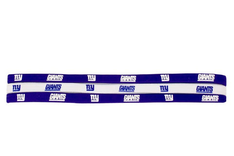 New York Giants 3pc Elastic Headband