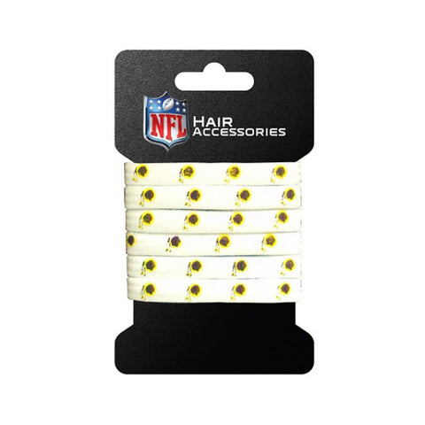 Washington Redskins 6 Pack Hair Ties