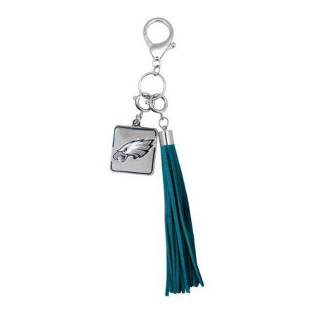 Philadelphia Eagles Tassel Purse Charm