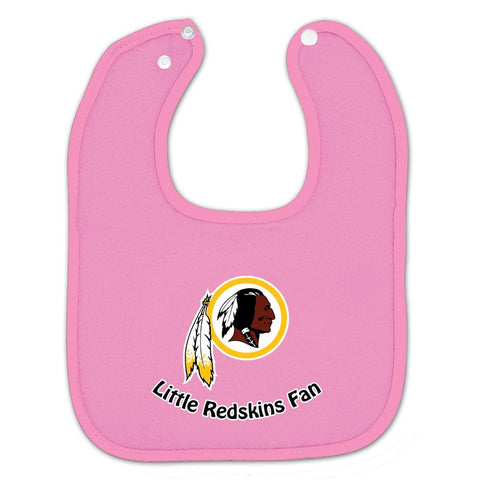 Washington Redskins Baby Bib (Pink)