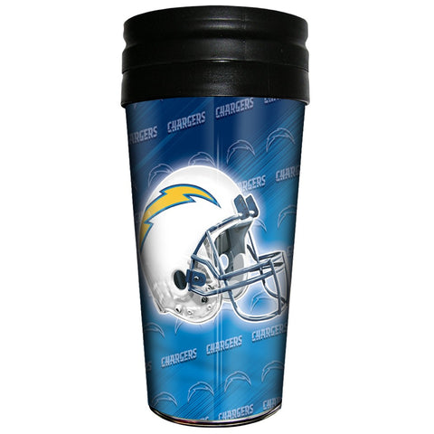 Los Angeles Chargers 16oz Logo Wrap Tumbler