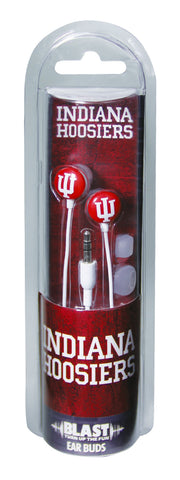 Indiana Hoosiers Team Logo Earphones