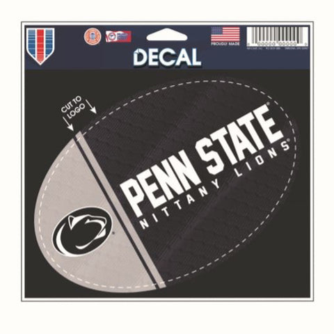 Penn State Nittany Lions 5.75" x 5.5" Oval Decal