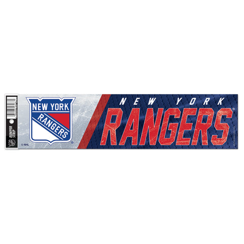 New York Rangers Bumper Sticker