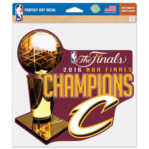 Cleveland Cavaliers 2016 NBA Champions 8" x 8" Decal