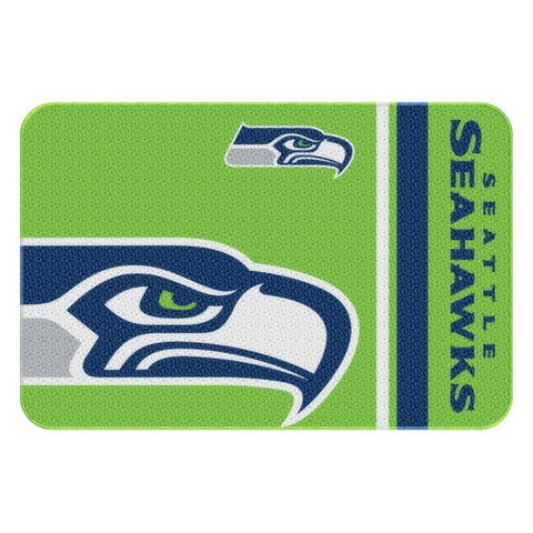 Seattle Seahawks 20" x 30" Rounded Edge Bath Rug