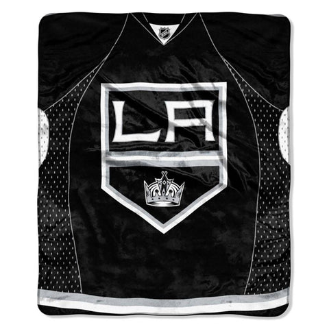 Los Angeles Kings 50" x 60" Jersey Royal Plush Throw Blanket
