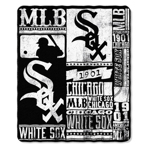 Chicago White Sox 50" x 60" Strength Fleece Throw