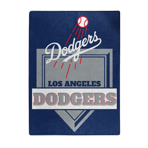 Los Angeles Dodgers 60" x 80" Home Plate Royal Plush Blanket