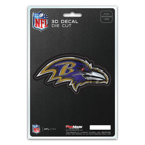 Baltimore Ravens 3D Decal