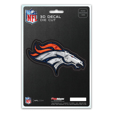 Denver Broncos 3D Decal