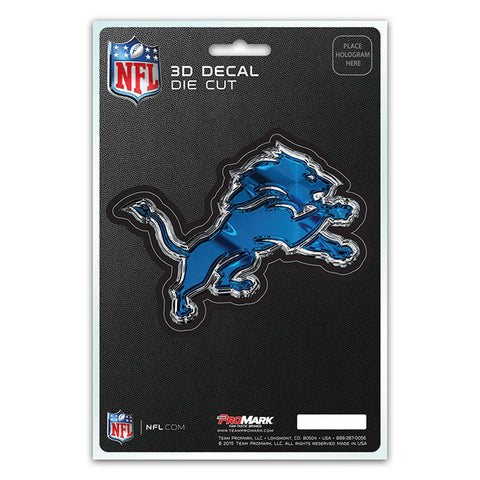 Detroit Lions 3D Decal